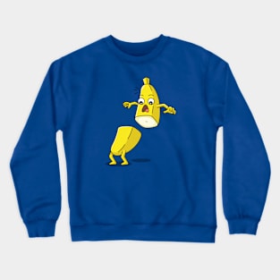 Banana Cut In Half Crewneck Sweatshirt